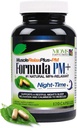 Night-Time Muscle Relax Formula – über 1.500mg Kraft-Entspanner mit Magnesium Glycinat - Glutenfrei – 120 Kapseln