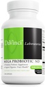 DAVINCI Labs Mega Probiotic ND - Non-Dairy Probiotic Supplement unterstützt Gut, Digestive & Brain Health* - Gut Health Support Supplement mit Non-Dairy Complex* - 120 vegetarische Caps