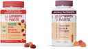 SmartyPants Organic Kids Multivitamin Gummies: Probiotics, Omega 3 (ALA) & Teen Girl Multivitamin Gummies: Omega 3 Fischöl (EPA/DHA), Vitamin D3, C, Vitamin B12, B6