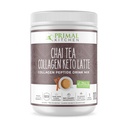Primal Küche Chai Tee Kollagen Keto Latte Pulver, Collagen Peptide Getränk Mix, 8.55 Unzen