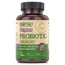 DEVA Vegan Probiotic Supplement - Pre, Pro und Postbiotics for Digestive Health, 5 Billion CFU, Bodenbasiert, Spore-Forming, Dairy Free, FOS Prebiotics, für Frauen und Männer, Vegan Capsules, 90 Count