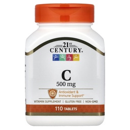 21st Century C 500 Mg Tabletten, 110 Count