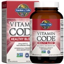 Garten des Lebens Vitamin Code Gesundes Blut - Eisenergänzung für Frauen, 60 Vegan Kapseln, mit Vitaminen B, C, Trace Minerals, Obst Gemüse, Probiotika - für Energie und Anämie Unterstützung