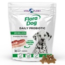 Vital Planet - Flora Dog Probiotics, Dog Chews Supplement mit 20 Billion Kulturen und 11 Strains, Immun- und Verdauungsunterstützung Kaubare Probiotika für Hunde, 30 natürliche Bacon Flavored Soft Chews
