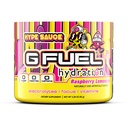 G Fuel Hype Sauce Supreme Hydration, Elektrolyt-Pulver-Mischung für Energie & Fokus, Zucker und Koffein Kostenlose Ergänzung mit essentiellen Vitaminen & Minerals, Raspberry Lemonade Flavor, 3.3 oz - 30 Portionen