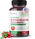Liposomal D-Mannose Cranberry Supplement – 180 Kapseln | Uva Ursi, Hibiscus, Black Pepper | Enhanced Absorption Formel | Non-GMO, Gluten-Free