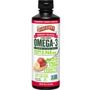 Barlean's Vegan Omega 3 6 9 Flaxseed Oil Liquid Supplement, Erdbeer Banana Smoothie, Flax Seeds Oil mit 2,968 mg ALA Fatty Acid, Non-GMO und Gluten Free, 16 oz