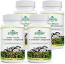 Wirkstoff Hexose korrelierte Verbindung 1500 mg Ergänzung, natürliche 8 Pilzextrakt Ergänzung, Immunsystem, Leberfunktion, natürliche Killer und T-Zellen Aktivität, 360 Veggie Kapseln