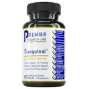 Premier Research Labs Tranquinol - Natürliche Schlafhilfe-Ergänzung für Tiefschlaf-Unterstützung und beruhigenden Geist | Magnesium, Kurkuma, Zitronenbalsam & Safran-Extrakt - Pure Vegan - 90 Pflanzen-Quelle Kapseln