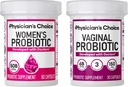 Physicians CHOICE Feminine Power Duo Bundle - Vaginal Probiotic 30ct + Womens Probiotic 60ct