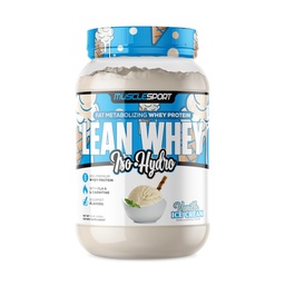 Muskelsport Lean Whey RevolutionTM Proteinpulver - Whey Protein Isolate - Kalorienarm, kohlenhydratarm, fettarm, unglaubliche Aromen - 25 g Protein pro Scoop (2LB, Vanille)