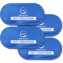 Wiederverwendbare Heiß- und Kaltgeleis-Packs für Verletzungen | Kaltkompressen, Ice Pack, Gel Ice Packs, Cold Packs für Verletzungen,10,5 x 5 Zoll (4 Pack)