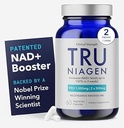 TRU NIAGEN PRO NAD+ Ergänzung für Anti-Aging und Zell-Regeneration, 2 x 500mg patentiertes Niagen, 30 Servierungen | Unterstützt Cellular Energy | Nicotinamid Riboside (NR) Tägliche Ergänzungen für Männer und Frauen