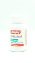 Rugby Laboratories Folsäure 400 mcg Vitamin B9 Folsäure Tägliche Nahrungsergänzung Gluten Kostenlose Unterstützt Herz-Kreislauf-Gesundheit 100 Tabletten für Erwachsene nur (Pack von 1)