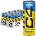 C4 Energy Drink 12oz (Pack mit 24) - Gefrorenes Bombsicle - Sugar Free Pre Workout Performance Drink ohne künstliche Farben oder Farbstoffe