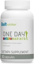 Bariatric Multivitamin – Eine pro Tag Bariatric Vitamine und Mineralstoffe – 30-Count Bariatric Supplement Kapseln – Nutrient-Rich Unflavored Multivitamin with Iron