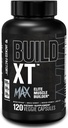 Jacked Factory Build-XT Max Muscle Builder für Männer und Frauen - ATP Ergänzung mit Peak02 Cordyceps, KSM-66 Ashwagandha, & ElevATP für Muskelrückgewinnung, Muskelwachstum, Erhöhte Ausdauer - 120 Zähler