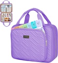 Leudes Travel Pill Bottle Organizer,Medicine Organizer und Speicher,Home Medication Bag, Cases, Träger für Pillen,Vitamin,Fish Oil, Ergänzungen für Frauen und Männer (Medium, Lila)