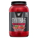 BSN SYNTHA-6 Edge Protein Powder, Erdbeerprotein Pulver mit hydrolysiertem Hey, Micellar Casein, Milk Protein Isolate, Low Sugar, 24g Protein, Erdbeermilchshake, 28 Portionen