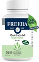 FREEDA Multivitamin One Daily – Quintabs-M mit Eisen – Kosher Multi Vitamins Nahrungsergänzungsmittel für Frauen - Multivitamine für Frauen & Eisen-Defiziente Männer Erwachsene Vitamine Multivitamin (250)