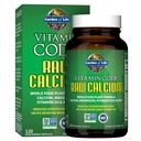 Garten des Lebens Rohe Kalzium-Ergänzung für Frauen und Männer - Vitamin-Code aus ganzer Nahrung mit Magnesium, K2, Vitamin D3 und Vitamin C plus Probiotika für Verdauung, 120 Kapseln