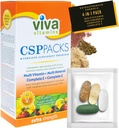 CSP Packs Extra Strength - Multivitamin und Multi Mineral Ergänzungen Komplette E & C, Immunität Vitamin Ergänzungen für Männer und Frauen, komplette Wellness Formel für Immununterstützung, 30 Packungen