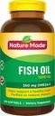 Naturgemachtes Fischöl 1200 Mg (360 Mg Omega-3) 200 Liquid Softgels