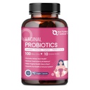 NATURE TARGET Vaginal Womens Probiotics, 100 Billion CFUs Probiotics & Prebiotics mit Verdauungsenzymen, Cranberry & D-Mannose - Unterstützt pH Balance, Odor & Urinary Tract Health - 90 Kapseln