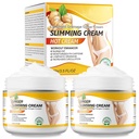 2PCS VOGSIG Ginger Slimming Cream - Anti Cellulite, Fat Burning, Tightening & Moisturizing, je 1oz