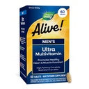 Nature's Way Alive! Tägliche Ultra Multivitamin, hohe Potenzformel, fördert Herz- und Muskelfunktion*, mit methyliertem Vitamin B12, Glutenfrei, 60 Tabletten