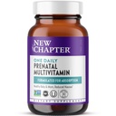 New Chapter Prenatal Vitamins, One Daily Prenatal Multivitamin with Methylfolate + Choline for Healthy Mom & Baby, Gluten Free & Non-GMO, 30 Count