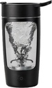 Elektrische Shaker-Flasche, Blender-Flaschen für Proteinmischungen, | Tritan | BPA Free| Portable Mixer Cup, wiederaufladbare Shake Cups und Meal Ersatz Shakes, 22 oz(Schwarz)