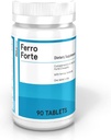 FitForMe Bariatric Multivitamines Eisen Supplement Nach Magen-Bypass - Ein Tag Ferro Forte Tablet - 90 Tage Versorgung von Eisen (Iron Booster für Forte Chewable)