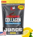 PhysiVantage Supercharged Collagen Peptides Powder - hydrolysiertes Kollagen für Gelenk, Tendon, Ligament, & Haut Gesundheit - Zitronenhonig Tee, Keto, Paleo, 16oz | Verbessert mit Vitamin C, BCAAs, Grass-Fed