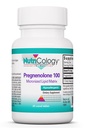 Nutricology Pregnenolone Supplement - Progesterone Supplements, Hormon & Stress Support, Hergestellt aus Non-GMO Wild Yam, Micronized Lipid Matrix, Plant-Sourced, 100mg Scored Tablets - 60 Count