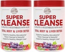 COUNTRY FARMS Super Cleanse, Super Juice Cleanse, Unterstützt gesundes Verdauungssystem, 34 Früchte und Gemüse, fördert natürliche Entgiftung, Förderung gesundes Gewicht-Management, 28 Portionen