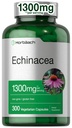 Horbäach Echinacea Extrakt Kapseln 1300mg | 300 Count | Vegan, Non-GMO, Glutenfreie Ergänzung
