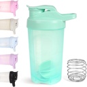 D.Y.A 16oz Shaker Bottle, Leak Proof Sports Shaker für Protein Shakes, Pre Workout & Travel, BPA Free, Green, 16oz/500ml