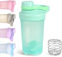 D.Y.A 16oz Shaker Bottle,Leak Proof Sports Shaker Cups für Protein Shakes,Shaker Bottle for Pre Workout and Travel To Go,BPA Free & Easy Clean Protein Shaker Bottle,Green