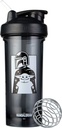 BlenderBottle Star Wars Shaker Bottle Pro Serie Perfekt für Protein Shakes und Pre Workout, 28-Ounce, Mandalorian & Child