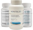 Advanced Nerve Support Formel mit 600 mg Pure Alpha Lipoic Acid und Palmitoylethanolamid (Pea) Neuropathy Support Supplement - Fortify Nerves - Best Peripheral Relief Support - 120 Kapseln