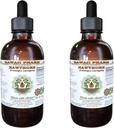 Hawthorn Alcohol-Free Liquid Extract, Organic Hawthorn (Crataegus Laevigata) Getrocknete Blatt, Organische Blume und Stem Glycerite Hawaii Pharm Natural Herbal Supplement 2x4 oz