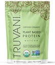Truvani Vegan Erbse Proteinpulver | Matcha | 20g Organic Plant Based Protein | 10 Portionen | Keto | Gluten & Molkereifrei | Low Carb | Kein Zuckerzusatz