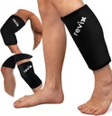 REVIX XL Shin Splints Ice Sleeve, Calf Ice Packs für Verletzungen Wiederverwendbar, Knie, Arm & Elbow, Untere Bein Kompressionsarm Kalte Pack lindert Knochenschaden und Running Recovery, 360° Coverage