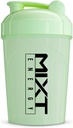 MIXT Energy Shaker Bottle, 16 Unzen. Shaker Bottle, BPA Free & Lid Mischtechnik (16 oz, Glow in the Dark)