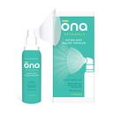 ONA Renewals Saline Micro-Mist Nasal Inhaler, Stauhilfe für Erwachsene, Kälte und Flu, Allergie, Sinus Relief, Unscented, 1.7oz