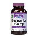 Bluebonnet Nutrition Niacinamide 500mg, Unterstützt Herz-Kreislauf-Gesundheit*, Soja-frei, Glutenfrei, Non-GMO, Kosher Certified, Dairy-Free, Vegan, 60 Gemüsekapseln, 60 Servietten