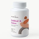 Debloat & Detox - Gut & Liver Supplement für Damen mit Milch Thistle & Dandelion - Vegan Formel zur Unterstützung Leberentgiftung, Verdauung, Bloating - 1 Flasche