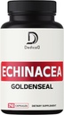 1000mg Echinacea Goldenseal Kapseln- 240 Zähler 4 Monate Versorgung - Unterstützung Immunsystem, Wohlbefinden &amp; Überall Gesundheit