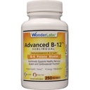 Wonder Laboratories Sublingual Vitamin B12 (1000 mcg), B6 (5mg), Folsäure (400 mcg) & Biotin (25mcg) - Formuliert mit Methylcobalamin Vitamin B-12 (250 Tabletten)